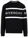 GIVENCHY GIVENCHY STRIPED LOGO SWEATSHIRT