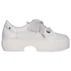 AGL ATTILIO GIUSTI LEOMBRUNI LOW-TOP trainers 925095 LAMINATED WHITE