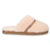 UGG HAUSSCHUHE DALLA LAMB FUR LOGO PALE PINK