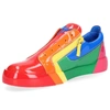 Giuseppe Zanotti Low-top Sneakers Rnbw  Patent Leather Logo Multicoloured In Red