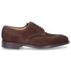 CROCKETT & JONES BUSINESS SHOES DERBY SWANSEA BROWN