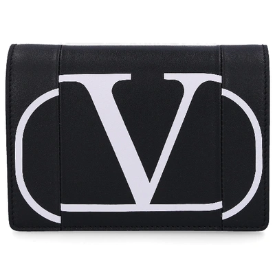 Valentino Garavani Valentino Women Handbag Escape Leather Vlogo Black