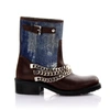 DSQUARED2 ANKLE BOOTS BROWN