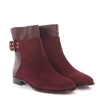 JIMMY CHOO ANKLE BOOTS RED MAJOR