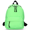 BALENCIAGA BALENCIAGA WOMEN BACKPACK WHEEL BACKPACK S NYLON LOGO EMBROIDERY NEON GREEN