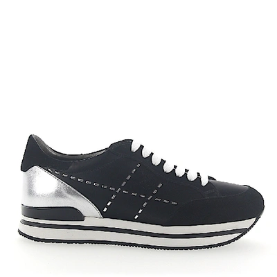 Hogan Lace Up Shoes In Black