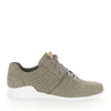 UGG SNEAKER TYE NUBUCK HOLE PATTERN GREY