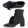 AGL ATTILIO GIUSTI LEOMBRUNI ANKLE BOOTS D140534  SUEDE