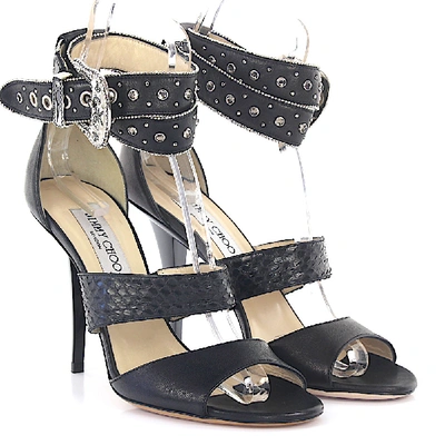 Jimmy Choo Strappy Sandals In Black