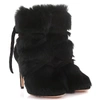 GIANVITO ROSSI HEELED ANKLE BOOTS SUEDE