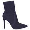 GIANVITO ROSSI ANKLE BOOTS BLUE FIONA