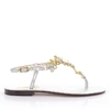 EMANUELA CARUSO FLIP FLOPS TACCO CALFSKIN