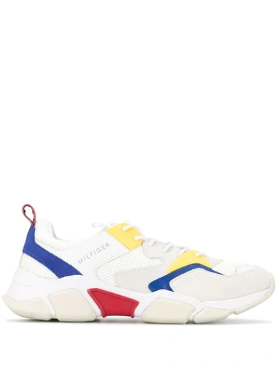 Tommy Hilfiger Panelled Trainers In White
