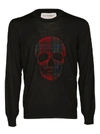 ALEXANDER MCQUEEN ALEXANDER MCQUEEN SKULL LOGO JUMPER