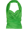 Balenciaga Draped Stretch Jersey Top In 3520