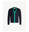 GUCCI GRAPHIC-EMBROIDERED XX CARDIGAN