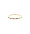 OTIUMBERG Rainbow Ring in Gold/Multi