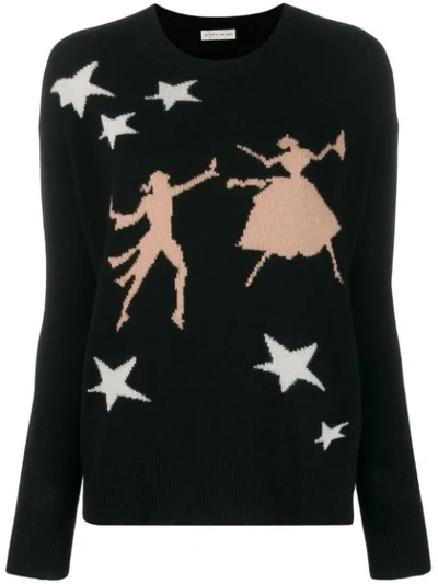 Etro Star Print Sweater - 黑色 In Black