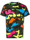 Valentino Camouflage-print Cotton-jersey T-shirt In Green
