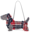 THOM BROWNE HECTOR TWEED FLAT CLUTCH,FAP163T-05493