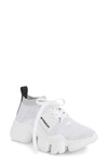 Givenchy Jaw Sock Sneaker In Black/ White