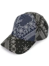 PORTS V TWO-TONE BANDANA PRINT CAP