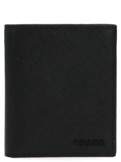 Prada Black Leather Wallet