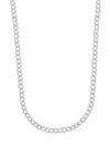 Saks Fifth Avenue Men's 14k White Gold Curb Chain Necklace/4.95mm