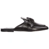 Tod's Branded Buckle Mules In Black