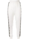 GIAMBATTISTA VALLI GIAMBATTISTA VALLI 缝饰细节运动裤 - 白色