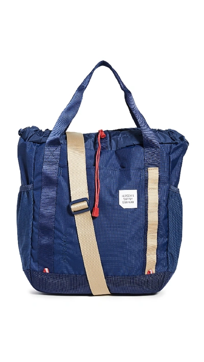 Herschel Supply Co Trail Barnes Tote In Medieval Blue Multi ModeSens GB