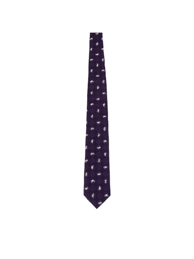 Nicky Tie In Purple