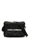 DOLCE & GABBANA LOGO MESSENGER BAG,10959861