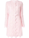 GIAMBATTISTA VALLI FLORAL LACE MIDI COAT