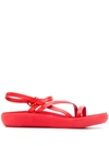 Ancient Greek Sandals Dimitra Slingback Sandals - Red In Red
