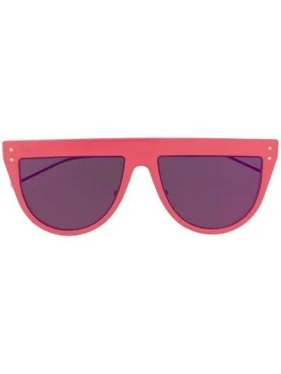 Fendi 55mm Flat Top Sunglasses - Pink