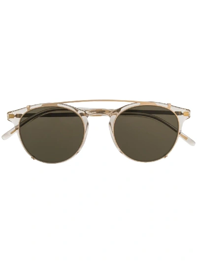 Mykita Talini Round Sunglasses In Gold