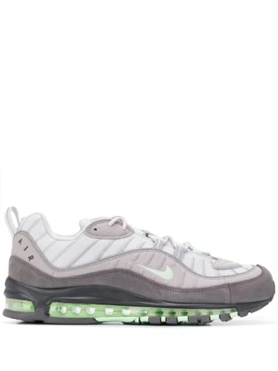 Nike Air Max 98 Trainers In Vast Grey/mint/