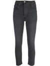 RE/DONE CROPPED SKINNY JEANS