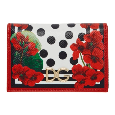 Dolce & Gabbana Dolce And Gabbana Red Bifold Card Holder