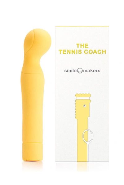 Smile Makers The Tennis Coach Vibrator In Yellow