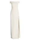 STELLA MCCARTNEY Cady Off-The-Shoulder Evening Gown