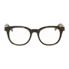 SAINT LAURENT SAINT LAURENT TORTOISESHELL ROUND SLIM GLASSES