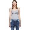 DSQUARED2 DSQUARED2 GREY RENNY FIT TANK TOP