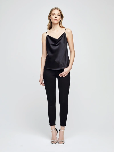 L Agence Kay Camisole Tank In Black