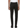 DSQUARED2 DSQUARED2 BLACK WOOL CADY ADMIRAL TROUSERS