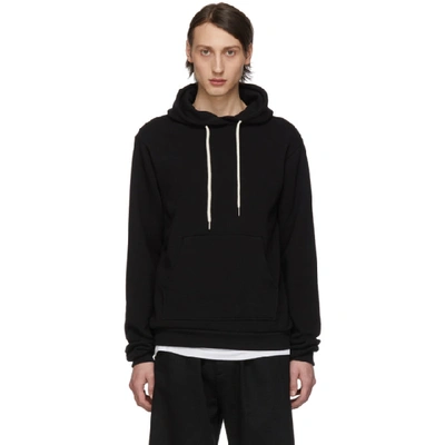 John Elliott Black Salt Wash Beach Hoodie