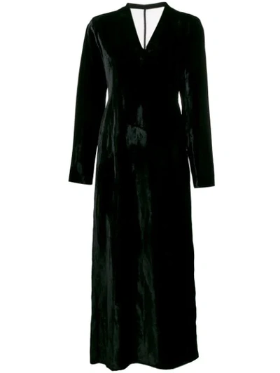 Pre-owned A.n.g.e.l.o. Vintage Cult 2000's Sheer Back Dress In Black