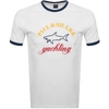 PAUL & SHARK PAUL AND SHARK LOGO T SHIRT WHITE,119978