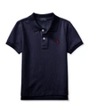 RALPH LAUREN SHORT-SLEEVE LOGO EMBROIDERY POLO SHIRT,PROD149500011